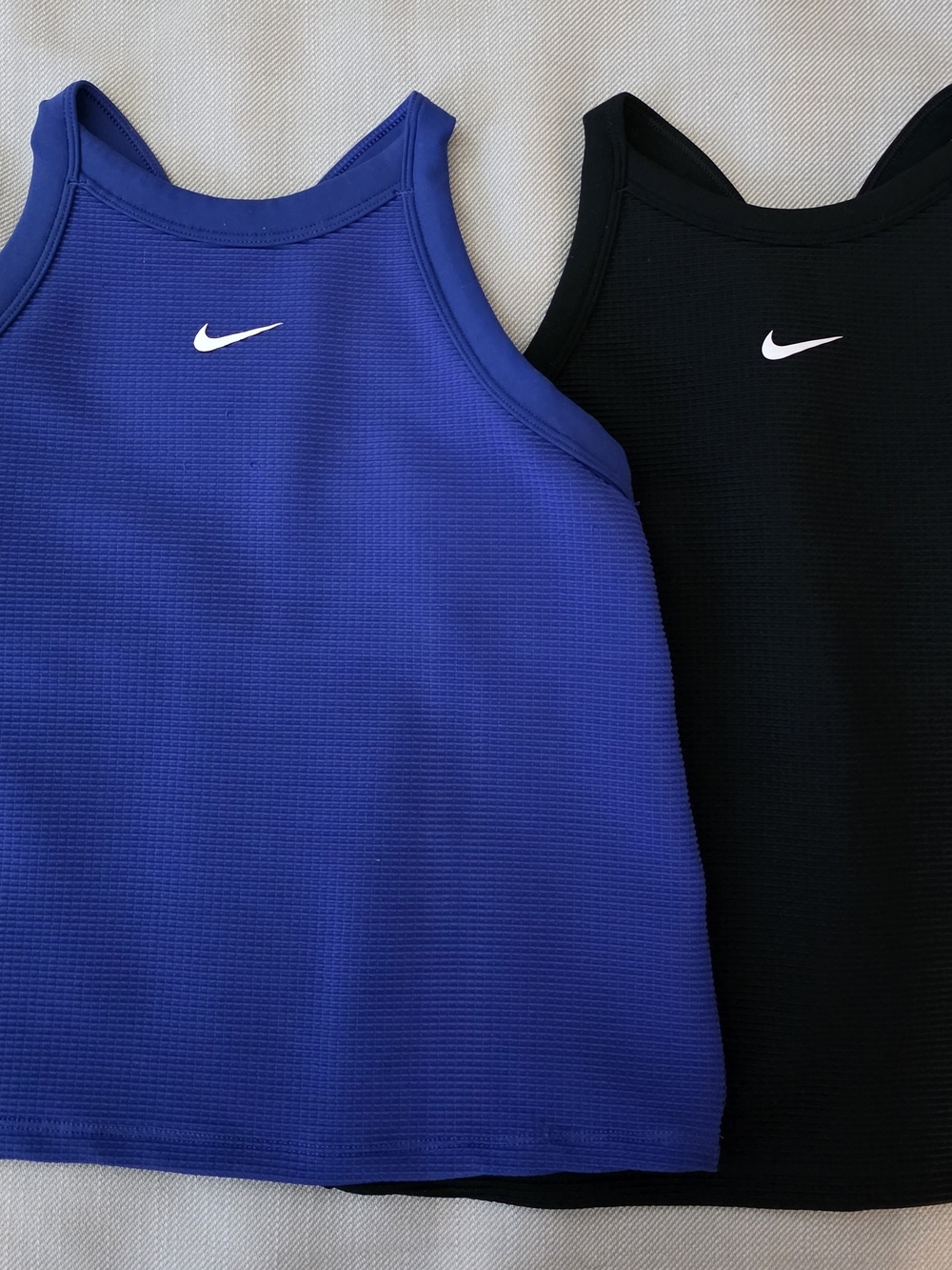 Nike Kids' Racerback Tank Top - Blue and Black
